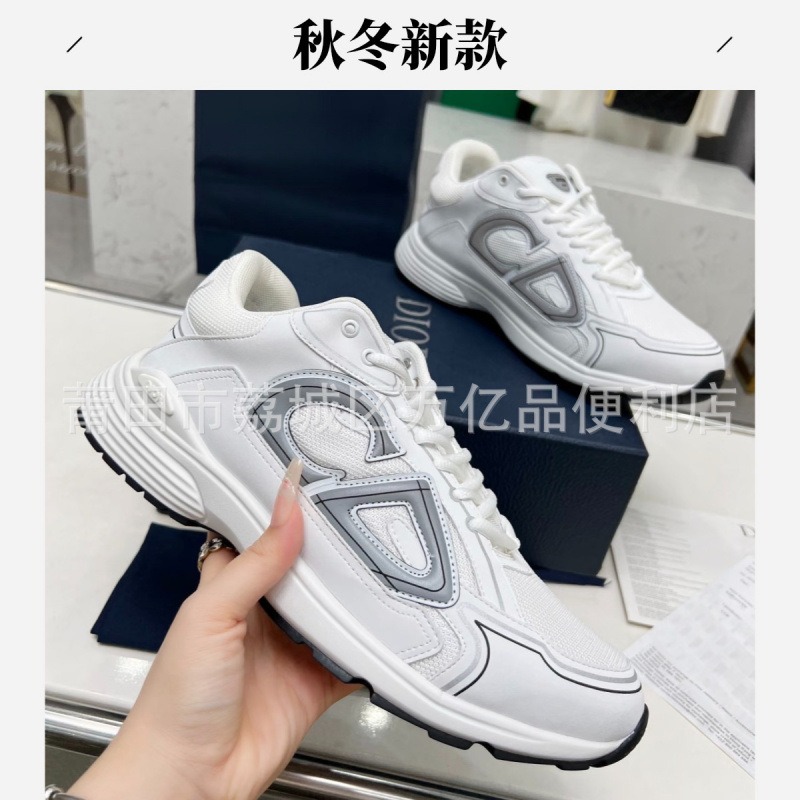 d 사의 새로운 모델 b30 알파벳 슈즈 남녀 운동화 키높이 아빠 슈즈 러닝캐주얼 커플 슈즈