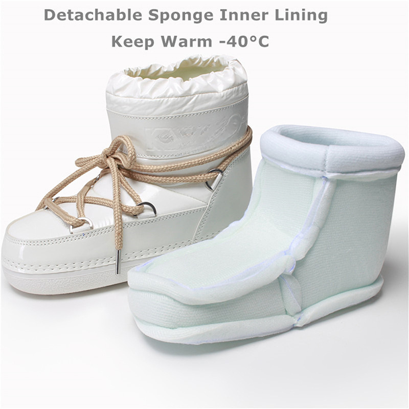 보온 스노우 부츠 여성 2025 새로운 겨울 여성 웨어 부츠 얇은 밑창으로 생수 방지가 되는 우주부츠