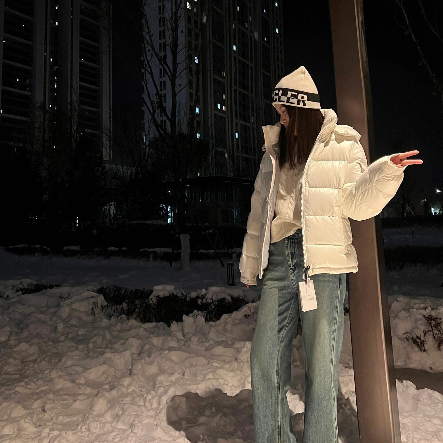 마야 라이트 마야 패딩 남녀 공용의 방한 보온 재킷