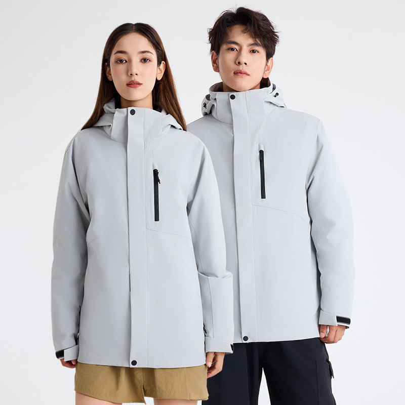 여성 아웃도어 바람막이 다운 겨울 신상품 여행 트레킹 등산복 남성 코트입니다