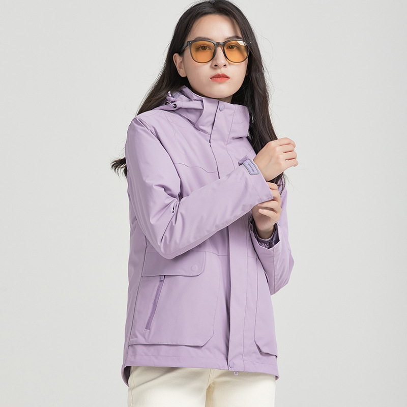 신상 트리오 다운 바람막이 남성용 방수 방한 그래핀 야상 여성용 오리털 비즈니스 코트