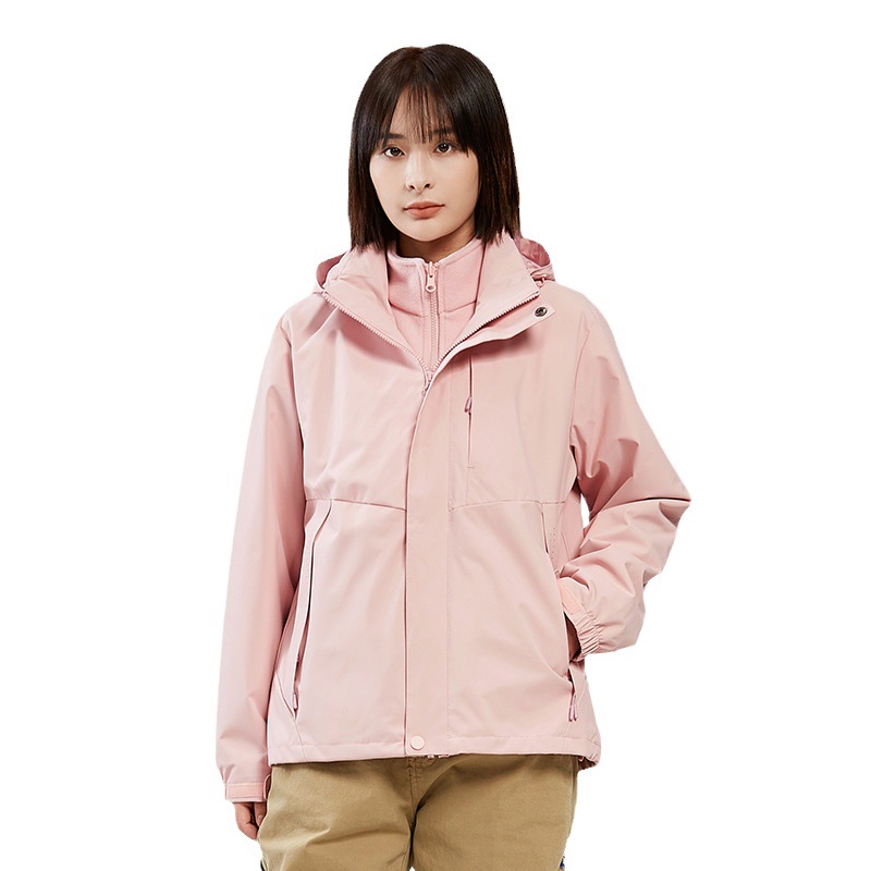 폴라폴리스 속관 남녀 바람막이 3 피스 1, 2 피스의 방한용 보온 외투 작업복 제작