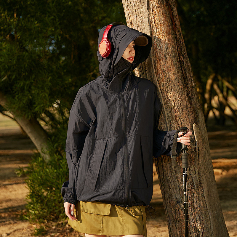 산야 산계 기능성 차트웨어 남성 블랙 본드 탈부착 챙 방수 래시가드 여성 피싱 스킨 래시가드 남성