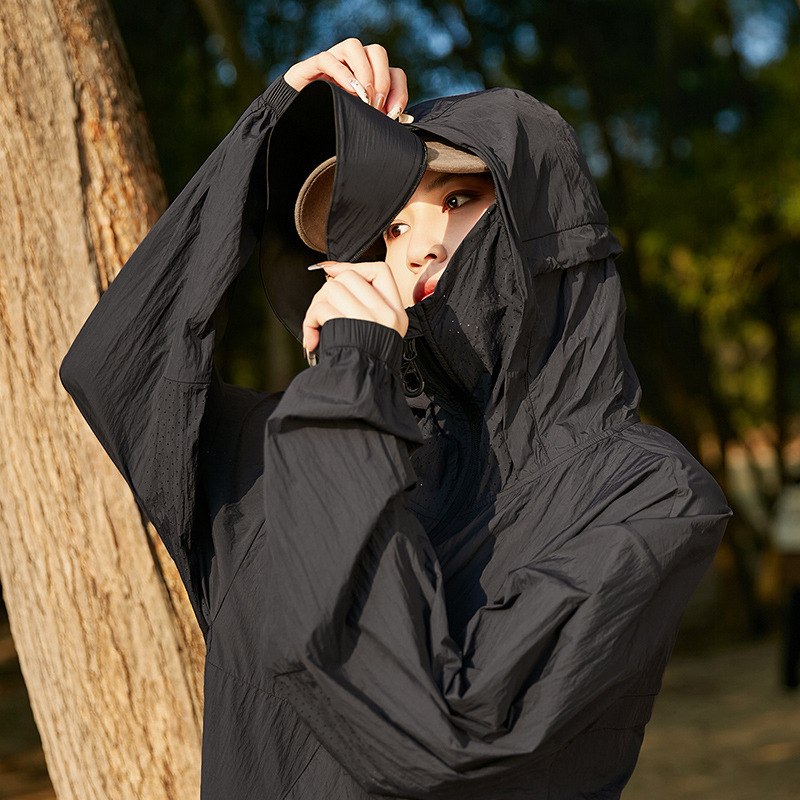 산야 산계 기능성 차트웨어 남성 블랙 본드 탈부착 챙 방수 래시가드 여성 피싱 스킨 래시가드 남성