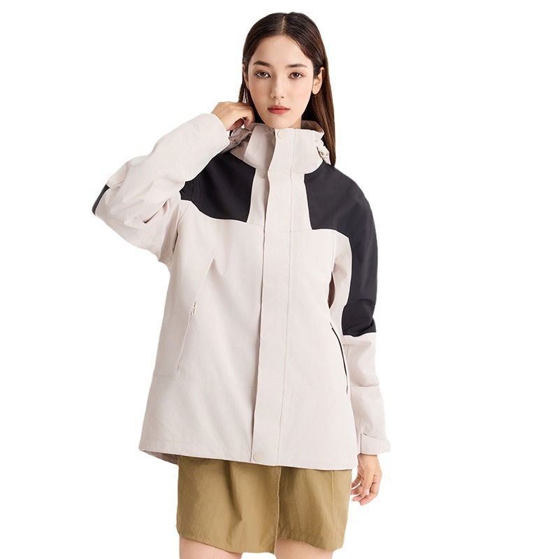 국가표준 방우돌격복 남자 3 합일 돌격복 여자 실외에서 도보등산을 할 때 폭우방재 등산복