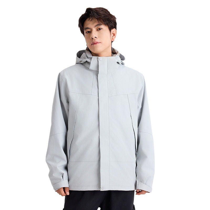 gbt32614 3 합일 바람막이 남성용 겨울 신상품 방풍 방수 통기 보온 외투 여성 맞춤 로고