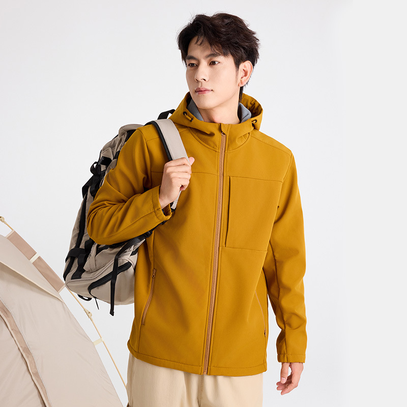 여성용 야상 소프트커버 살수 방풍 테크놀로지 경량 아우터 남성용 바람막이 등산복