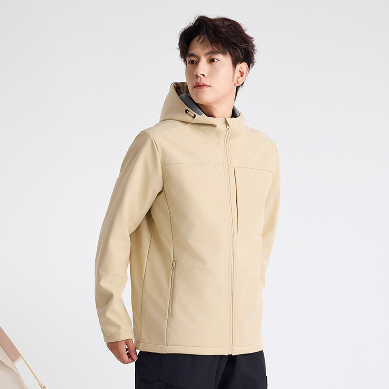 여성용 야상 소프트커버 살수 방풍 테크놀로지 경량 아우터 남성용 바람막이 등산복