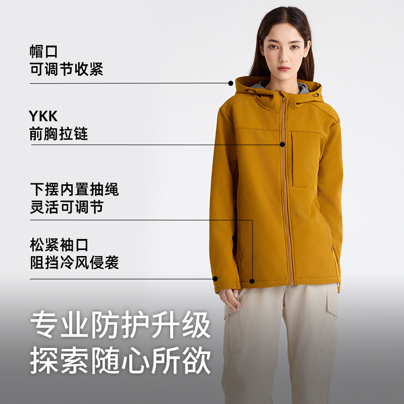 여성용 야상 소프트커버 살수 방풍 테크놀로지 경량 아우터 남성용 바람막이 등산복