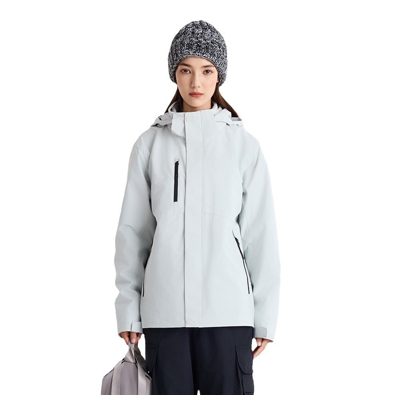 가을겨울 3 피스 기모 바람막이 바람막이 아우터 야상 등산 보온 플러싱 재킷