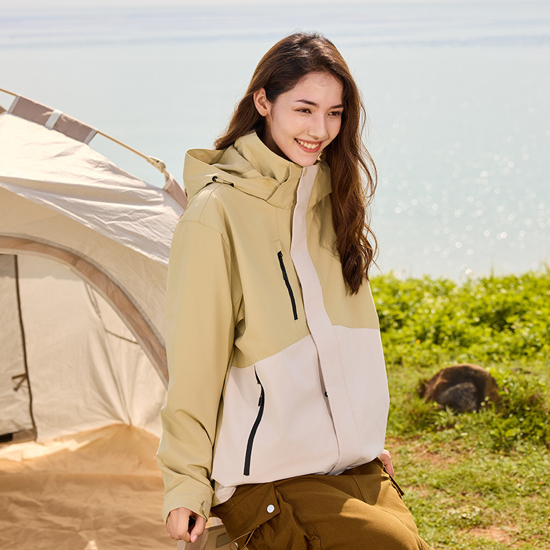 가을겨울 3 피스 기모 바람막이 바람막이 아우터 야상 등산 보온 플러싱 재킷