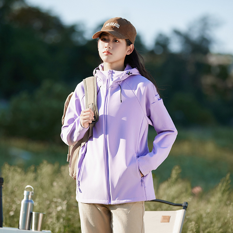 신상 소프트 케이싱 기모 방풍 방수 아우터 바람막이 탑 커플용 후드 재킷 점퍼 남자