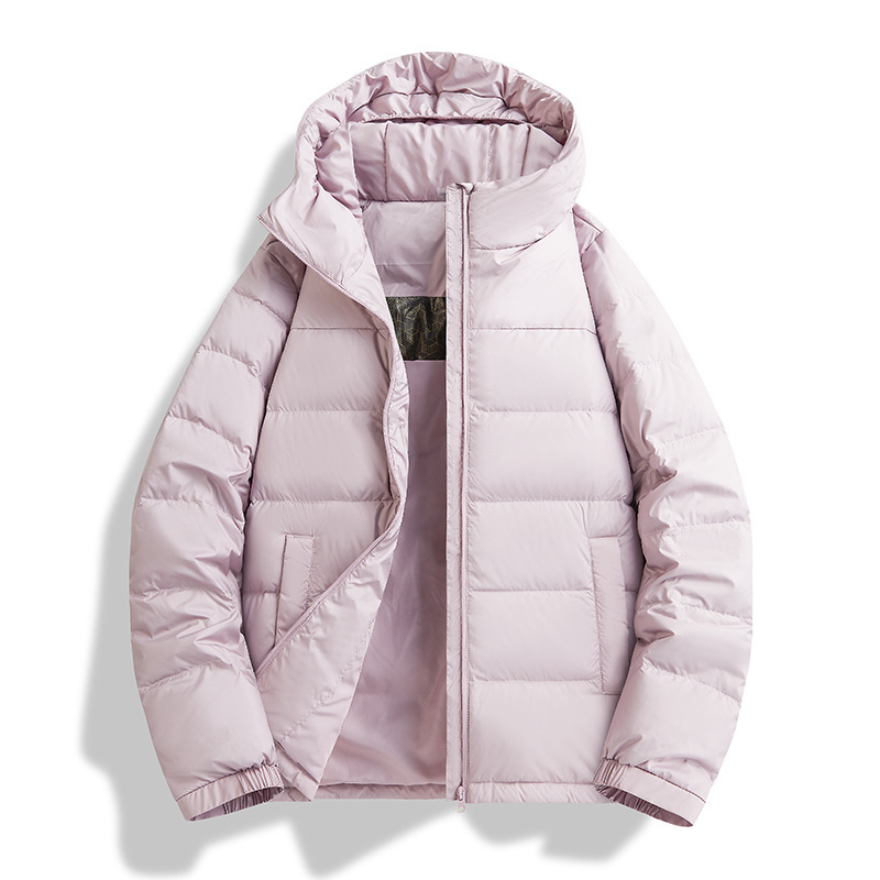 야상 후드 슬림한 패딩 그래핀 방풍 방한 커플용 새 국표 90 오리털