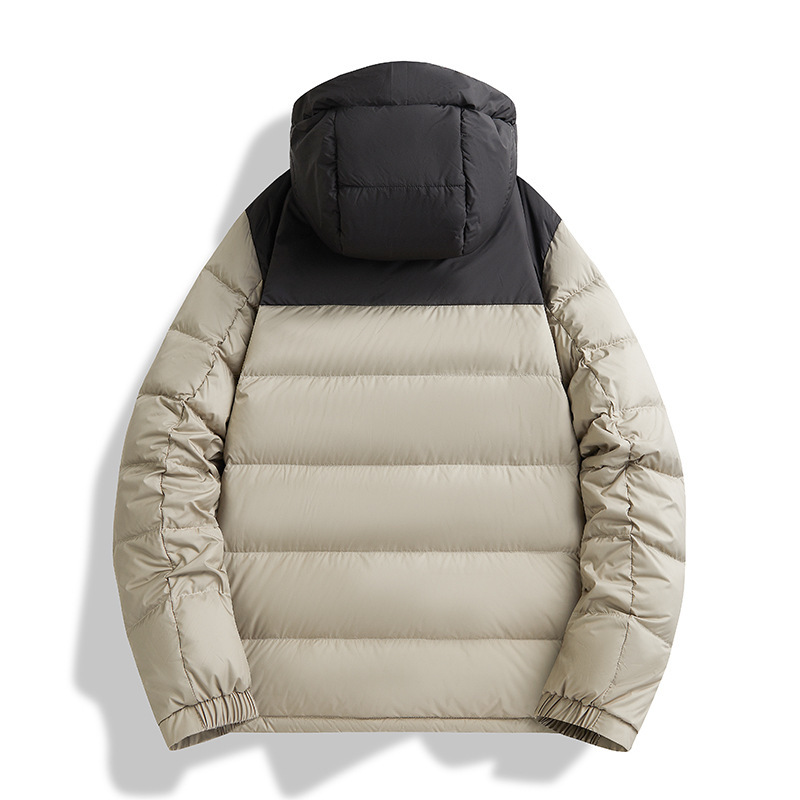 야상 후드 슬림한 패딩 그래핀 방풍 방한 커플용 새 국표 90 오리털