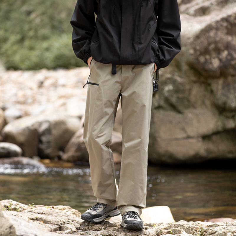 아웃도어 작업복 바지 남성용 속건 낙하산병 바지 방수 봄가을 바지 남성용 일자핏 등산 캐주얼 바지