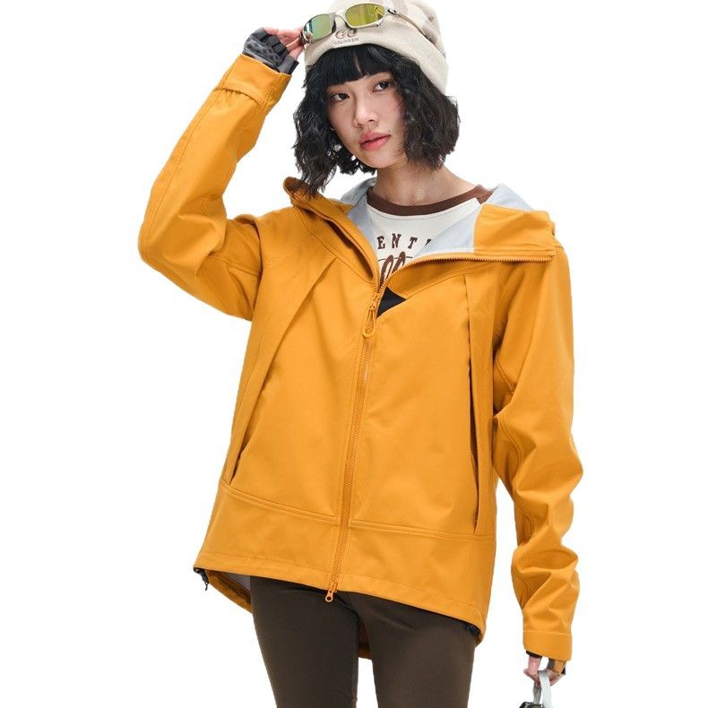 소프트케이스 바람막이 아웃도어 남녀 등산시 바람막이 살수 홑겹 아우터 보온등산복