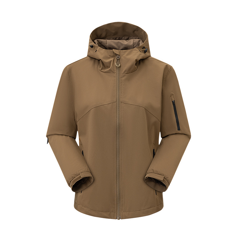 봄가을 여성 야상 싱글 트렌치코트여성 레포츠 캐주얼 쇼트 트렌치코트 방풍 방수 등산복