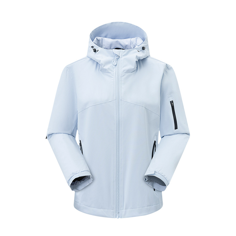 봄가을 여성 야상 싱글 트렌치코트여성 레포츠 캐주얼 쇼트 트렌치코트 방풍 방수 등산복