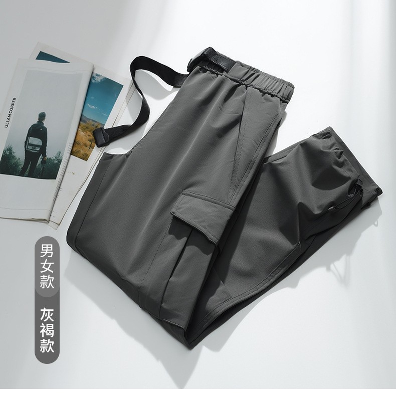 커플용 아웃도어 바람막이 팬츠봄 가을 남성 신상품 영 슬랙스 워크팬츠바람막이 어디에나 잘 어울리는 캐주얼 팬츠입니다