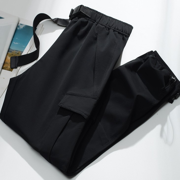 커플용 아웃도어 바람막이 팬츠봄 가을 남성 신상품 영 슬랙스 워크팬츠바람막이 어디에나 잘 어울리는 캐주얼 팬츠입니다