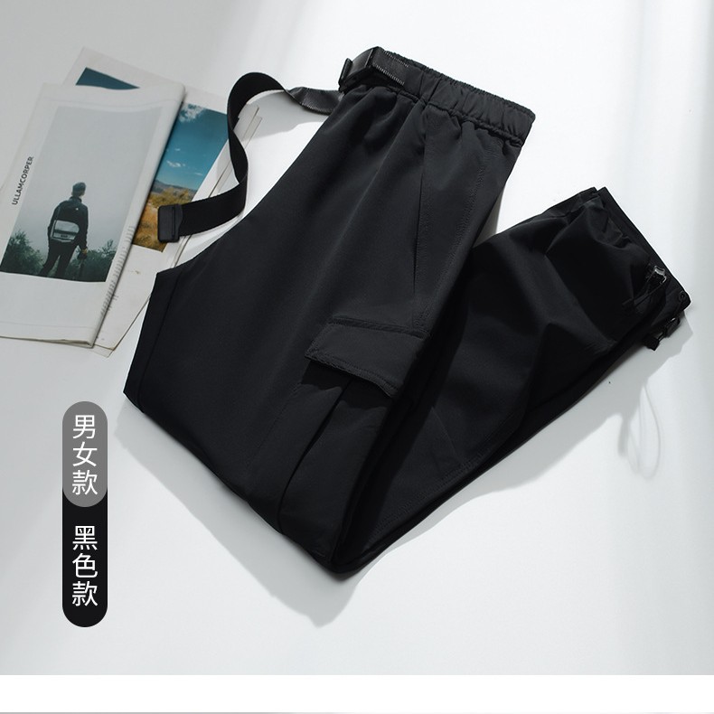 커플용 아웃도어 바람막이 팬츠봄 가을 남성 신상품 영 슬랙스 워크팬츠바람막이 어디에나 잘 어울리는 캐주얼 팬츠입니다
