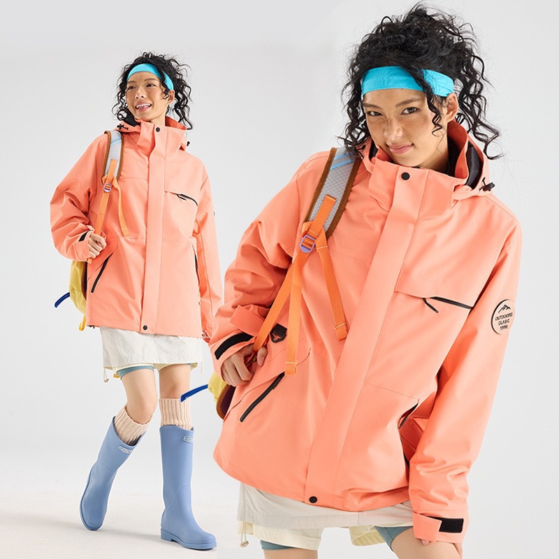 바람막이 재킷은 여성 등산복 아웃도어 등산복 폴라리스 안감 방풍 방수 3 합일 아우터 남성 맞춤 제작