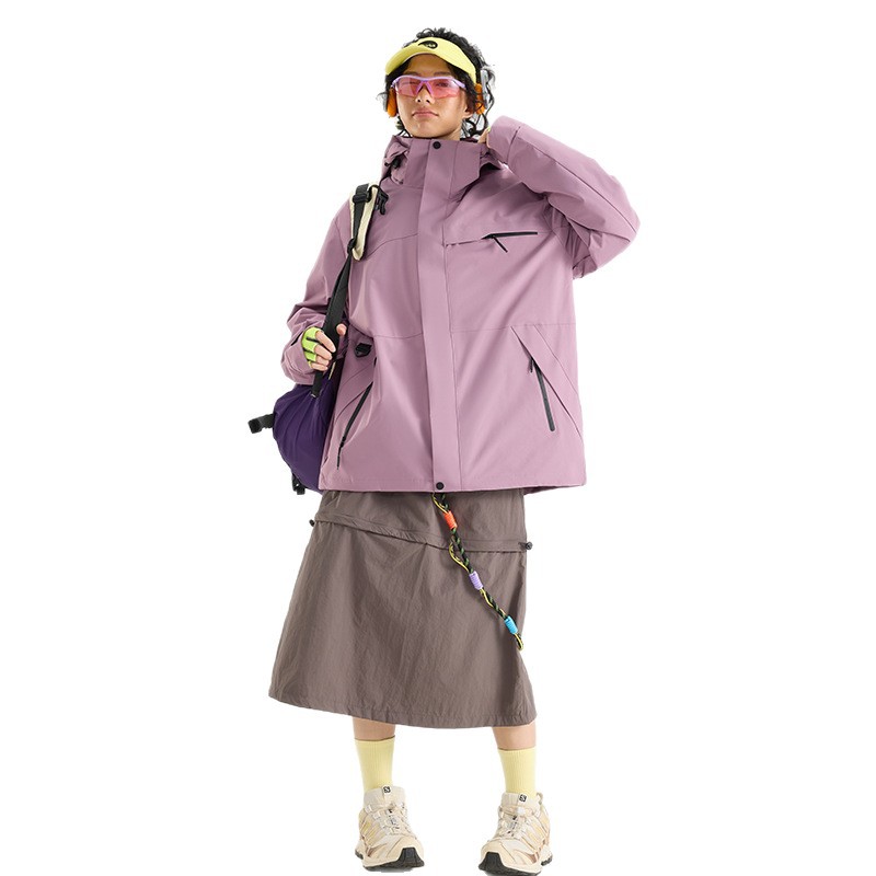 바람막이 재킷은 여성 등산복 아웃도어 등산복 폴라리스 안감 방풍 방수 3 합일 아우터 남성 맞춤 제작