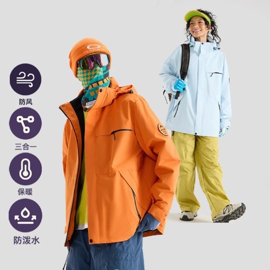 바람막이 재킷은 여성 등산복 아웃도어 등산복 폴라리스 안감 방풍 방수 3 합일 아우터 남성 맞춤 제작