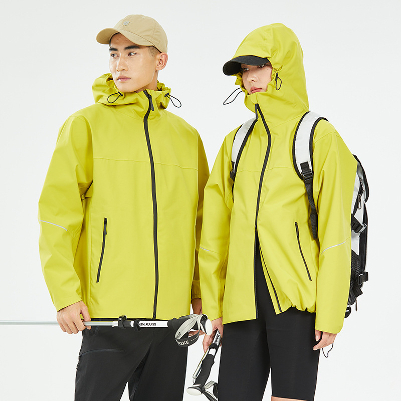 남녀 하드케이스 돌격복 gbt32614 폭우 방지 방수 통기 등산용 외투 등산복