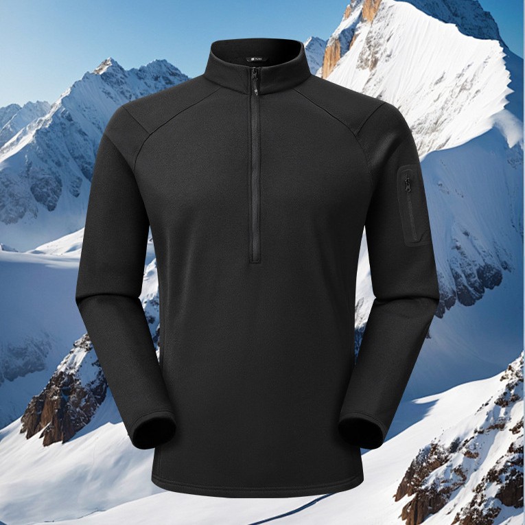 남성 아웃도어 긴팔 통풍 맨투맨 후드 커플 보온 맨투맨 오색 폴리 기모