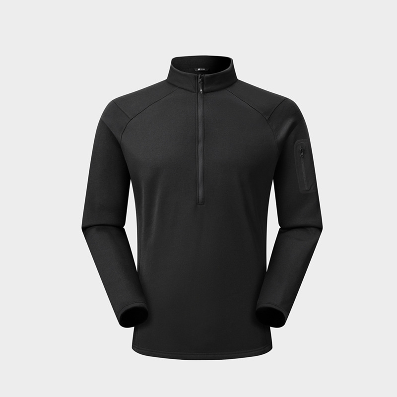 남성 아웃도어 긴팔 통풍 맨투맨 후드 커플 보온 맨투맨 오색 폴리 기모