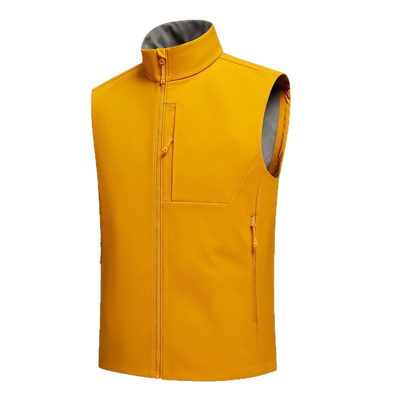 실외 방풍 남성 칼라 베스트 방수 프레스 기모 보온 여성 보온 살수 방수 방수