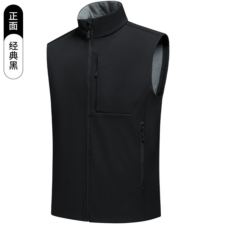 실외 방풍 남성 칼라 베스트 방수 프레스 기모 보온 여성 보온 살수 방수 방수