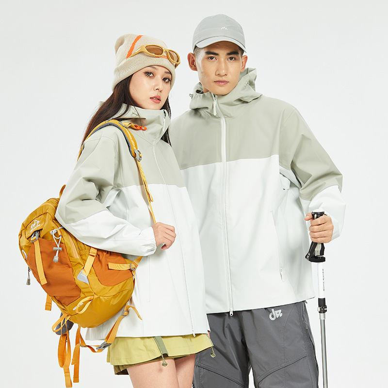 남녀 하드케이스 돌격복 gbt32614 폭우 방지 방수 통기 등산용 외투 등산복