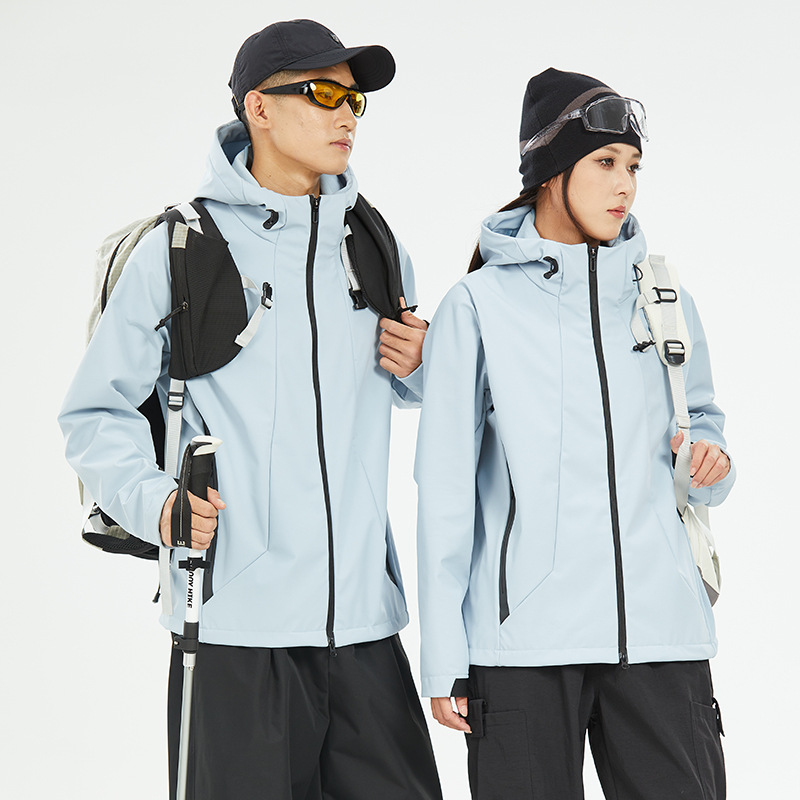소프트쉘 바람막이 재킷 가을 스타일 방풍 방수 등산복 레포츠 후드