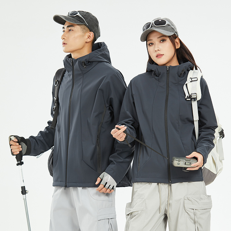 소프트쉘 바람막이 재킷 가을 스타일 방풍 방수 등산복 레포츠 후드