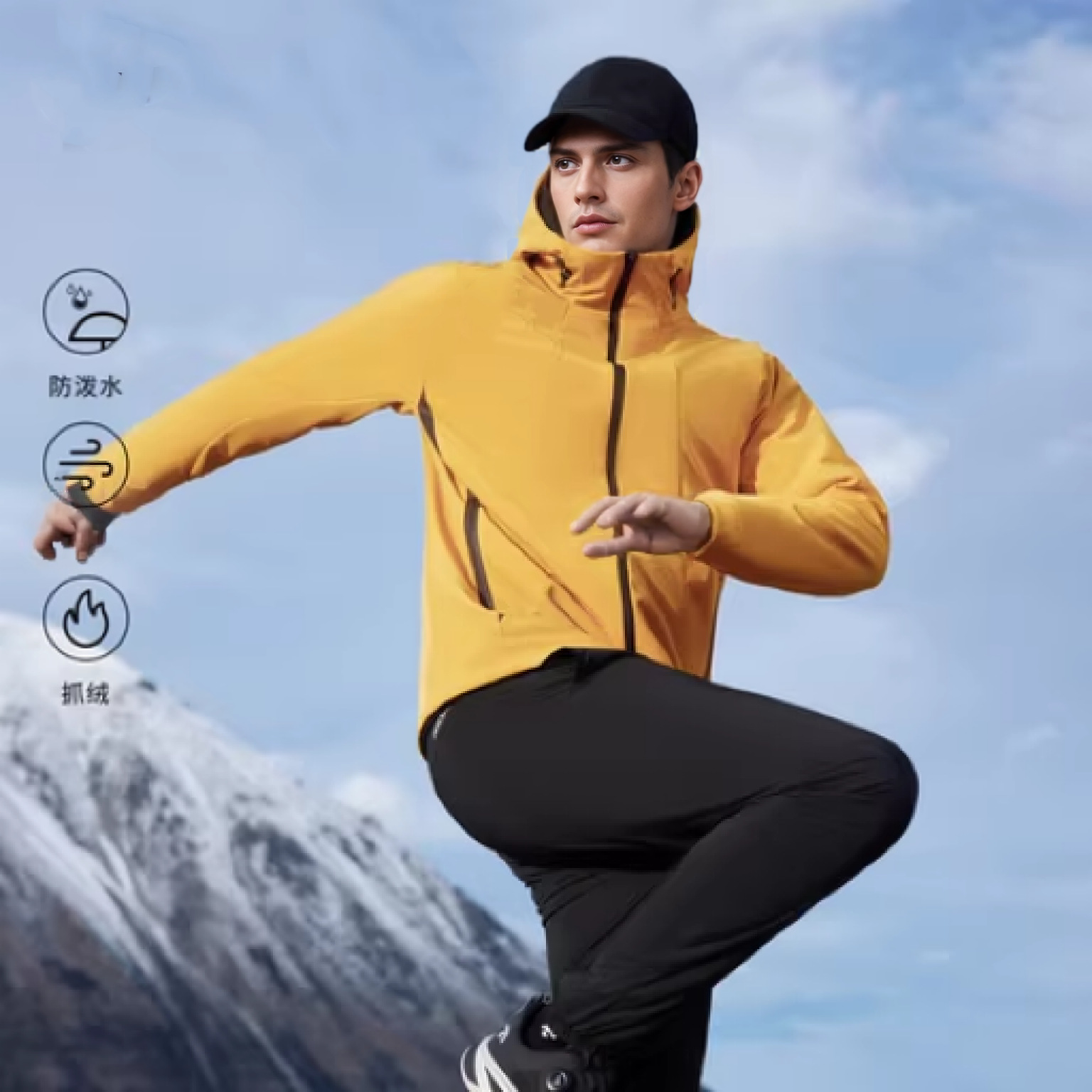 소프트쉘 여성 바람막이 재킷 남성 재킷 가을 스타일 방풍 방수 등산복 레포츠 후드 점퍼