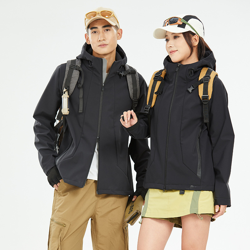 남성은 소프트 바람막이 아우터 여성은 야상 방수 보온 기모 재킷