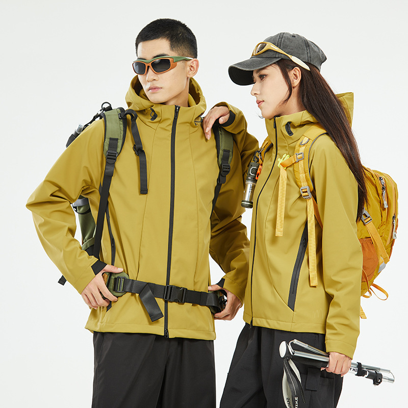 남성은 소프트 바람막이 아우터 여성은 야상 방수 보온 기모 재킷
