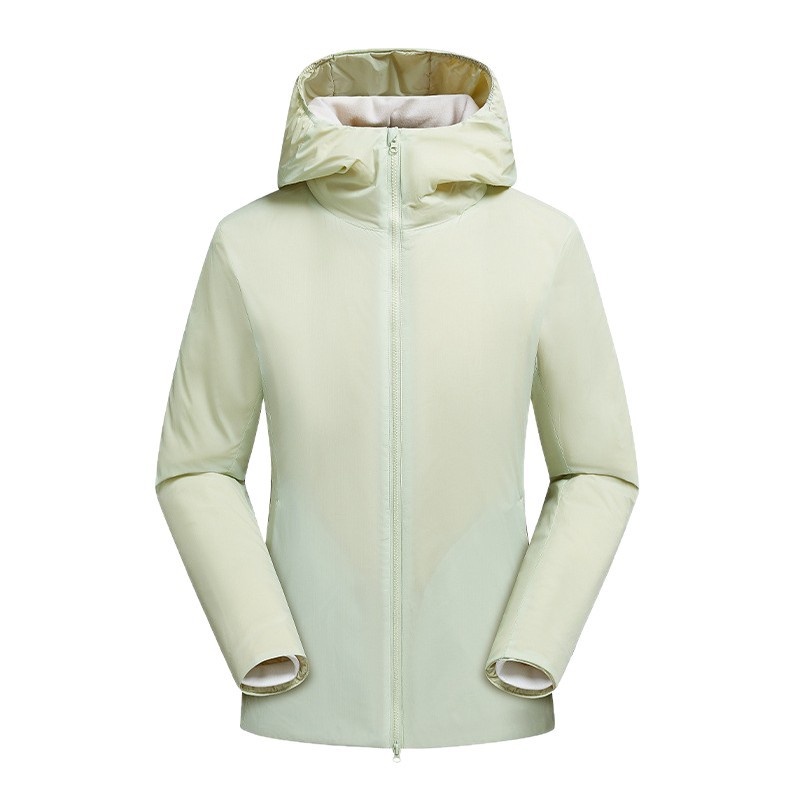 여성용 야상 후드 점퍼 보온 방수 등산 점퍼 여성용 파스텔 점퍼 그래핀 축열 점퍼