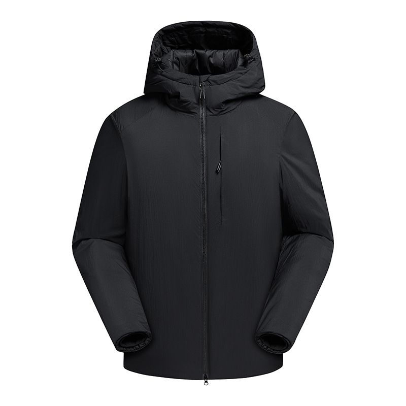 경량 남성 야상 점퍼 살수 방한 잠온 보온 오버사이즈 점퍼