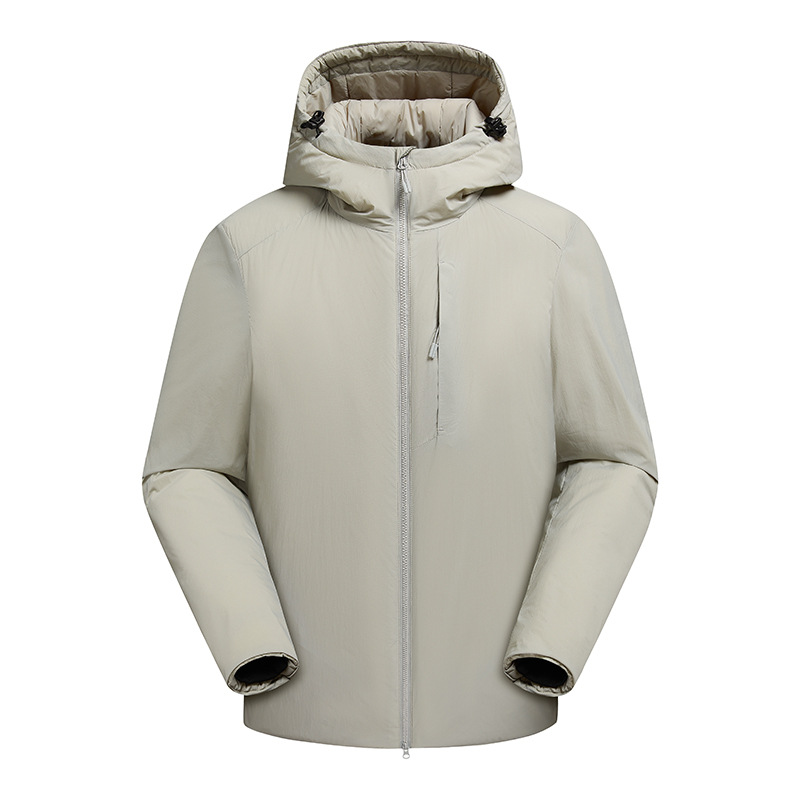 경량 남성 야상 점퍼 살수 방한 잠온 보온 오버사이즈 점퍼