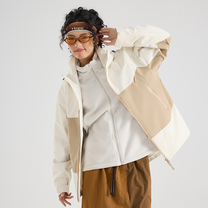 야상 3 피스 바람막이남녀커플 아우터 방풍방수 퍼스널 등산복 등산객