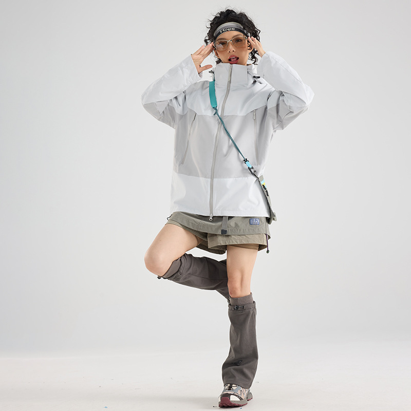 야상 3 피스 바람막이남녀커플 아우터 방풍방수 퍼스널 등산복 등산객