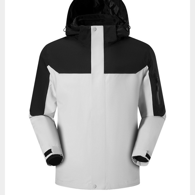 바람막이 재킷 여성 실외 국가 표준 방수 3 합일 방풍 등산복 아우터 남자