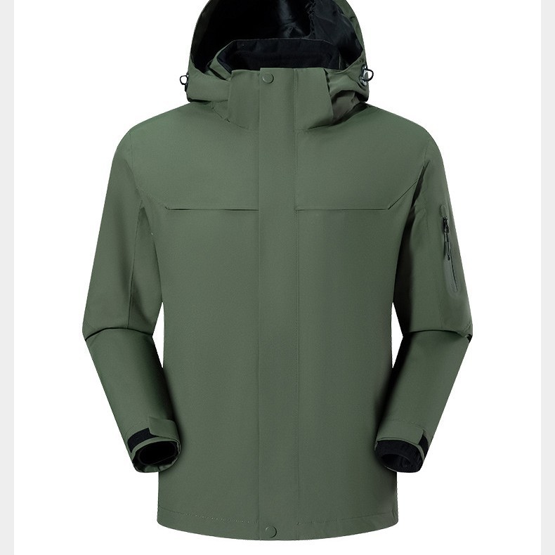 바람막이 재킷 여성 실외 국가 표준 방수 3 합일 방풍 등산복 아우터 남자