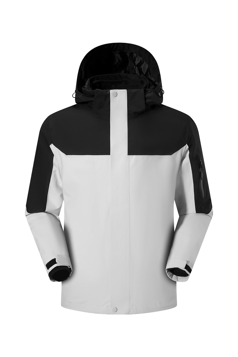 바람막이 재킷 여성 실외 국가 표준 방수 3 합일 방풍 등산복 아우터 남자