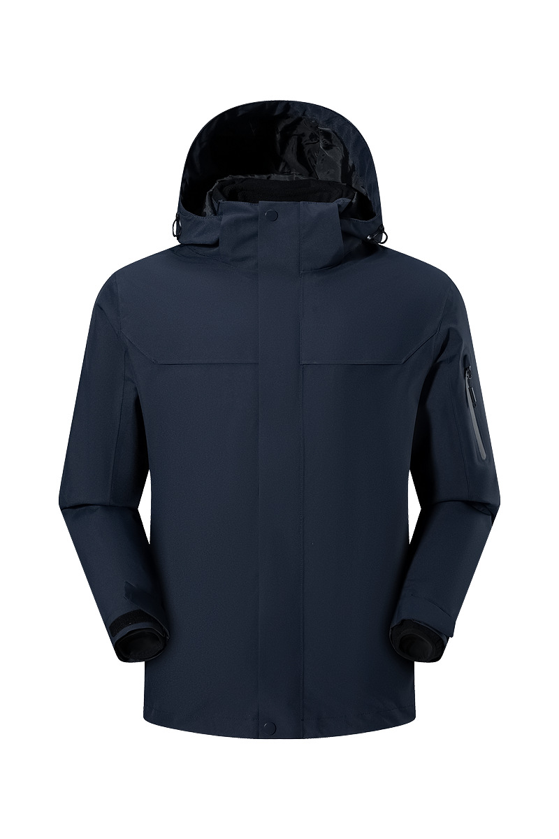 바람막이 재킷 여성 실외 국가 표준 방수 3 합일 방풍 등산복 아우터 남자