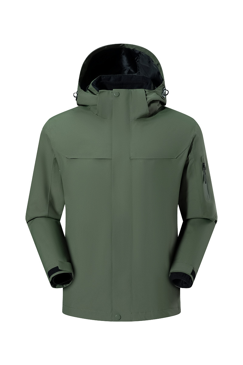 바람막이 재킷 여성 실외 국가 표준 방수 3 합일 방풍 등산복 아우터 남자