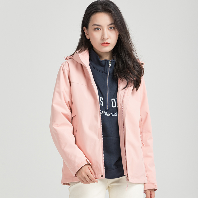 남성용 방수 방오 보온 아우터 투피스 여성용 실버 폭스 털로 만든 트렌치코트 주문 제작 로고